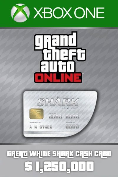 Great-White-Shark-Card-1,250,000-USD