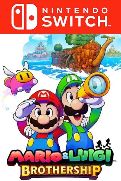 Marioa and Luigi Brothership Nintendo Switch