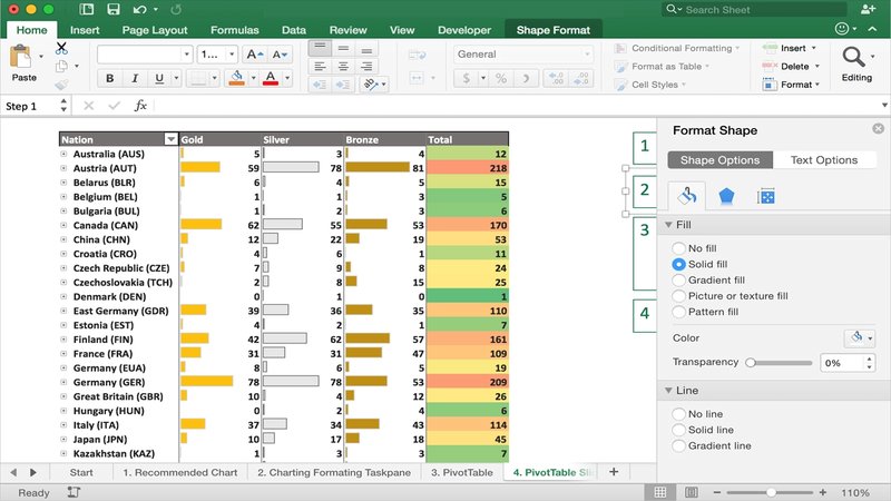 Microsoft Office Excel 2016 for Mac