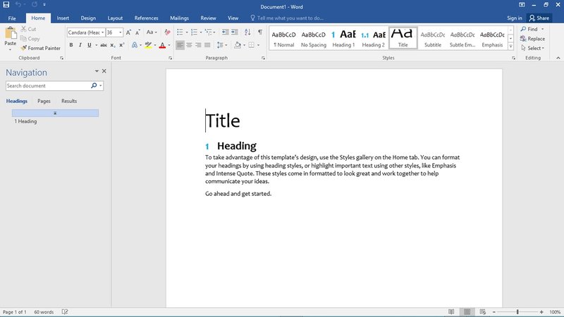 Microsoft Office Word 2016 Pro Plus
