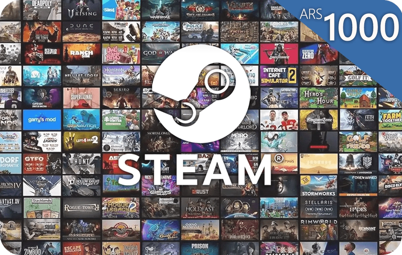 Steam Gift Card 1000 ARS Peso