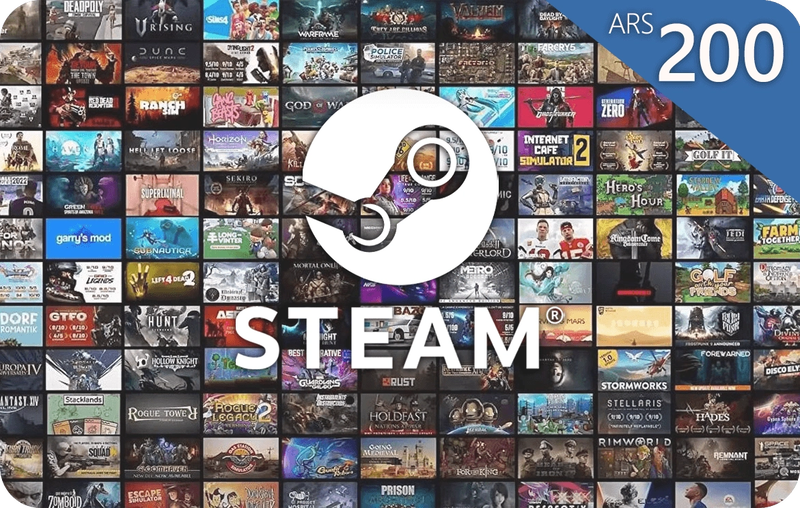 Steam Gift Card 200 ARS Peso