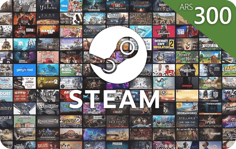 Steam Gift Card 300 ARS Peso