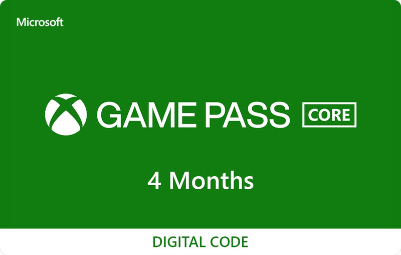 Xbox Game Pass Core 4 Months