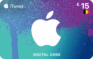 iTunes Gift Card 15 EUR BE