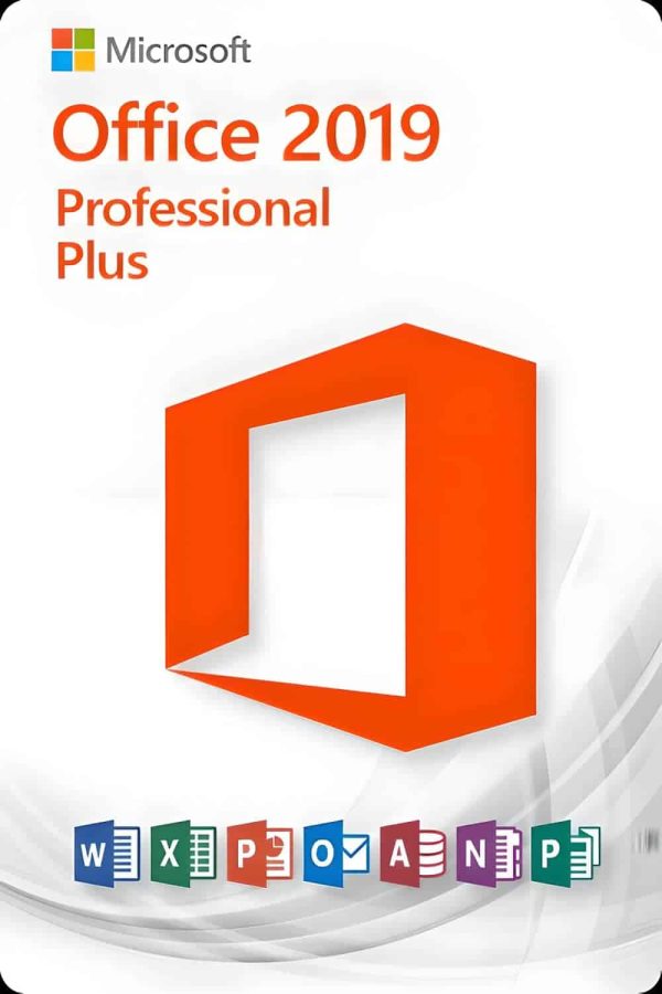 Microsoft Office 2019 Professional Plus Premium-licentie voor 3 apparaten