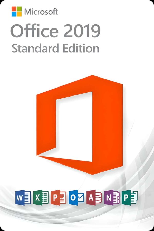 Microsoft Office 2019 Standard Premium-licentie voor 3 apparaten